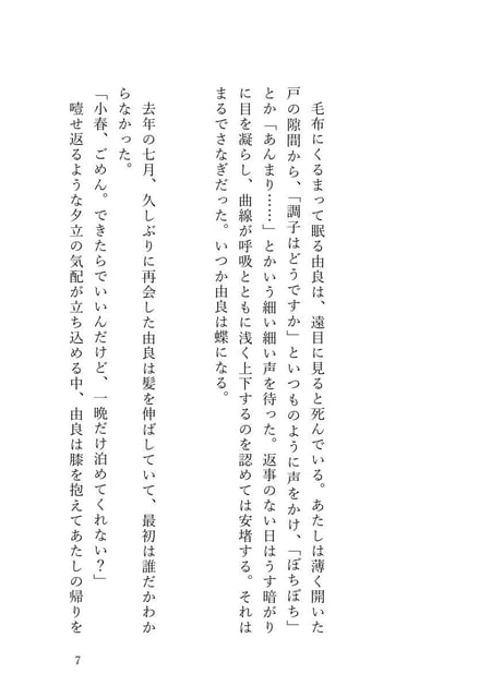 短編集『溺れる繭』 photo 3