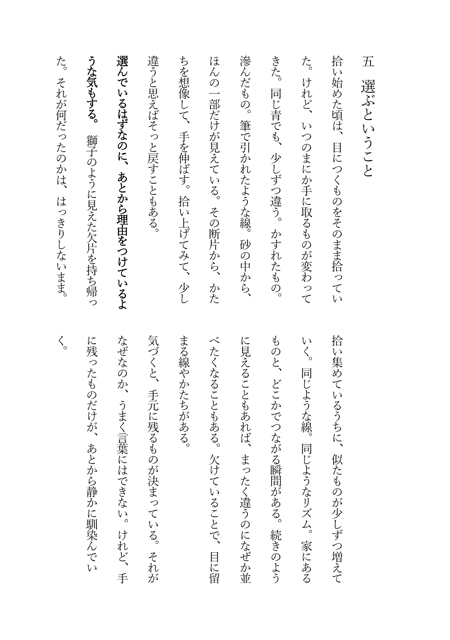 拾いながら、見えてくる photo 4