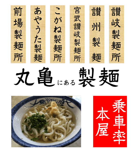 丸亀にある製麺